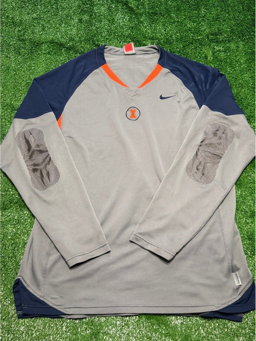 Vintage 90s Nike | Illinois Dri-Fit Shirt | Size XXL